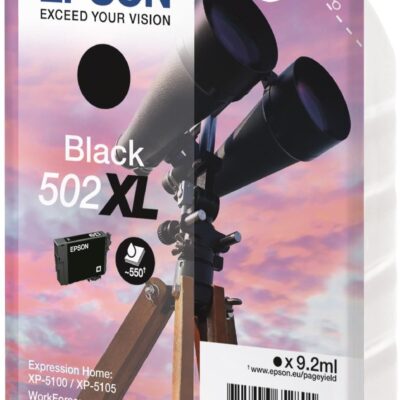 EPSON 502XL BLACK INK CART 9.2ML