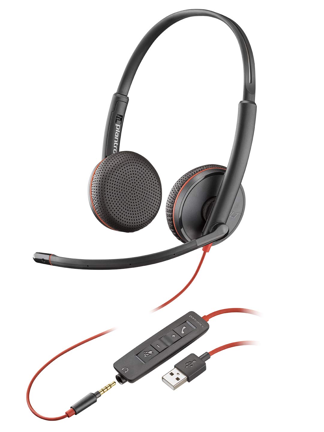 Poly Blackwire 3225 Stereo USB A Headset