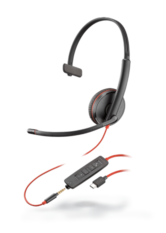 Blackwire C3215 USB C Headset with Case