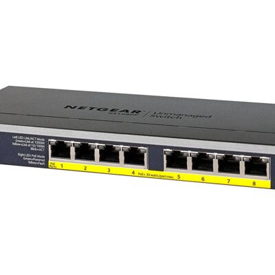 Unmanaged 8 Port PoE Gigabit Network Swi