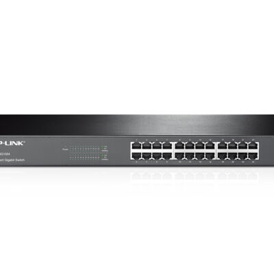 Unmanaged 24 Port Gigabit Switch and 1U