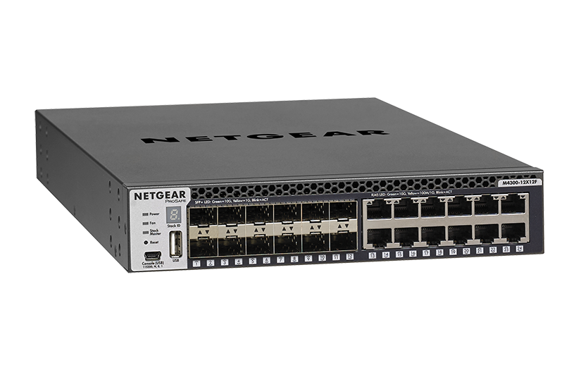 M4300 12X12F Managed 10G Ethernet Switch