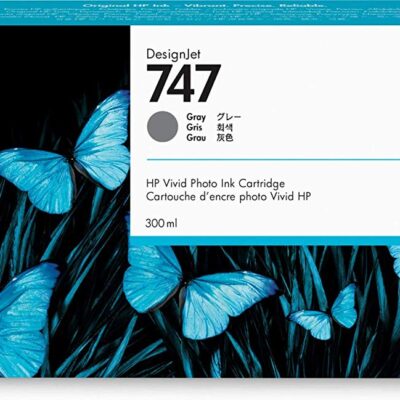HP P2V86A 747 GREY INK CARTRIDGE 300ML