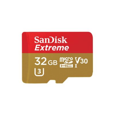 Extreme 32GB CL10 MicroSDHC and Adapter