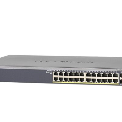 24 Port Gbit PoE Pro Switch with 4x SFP