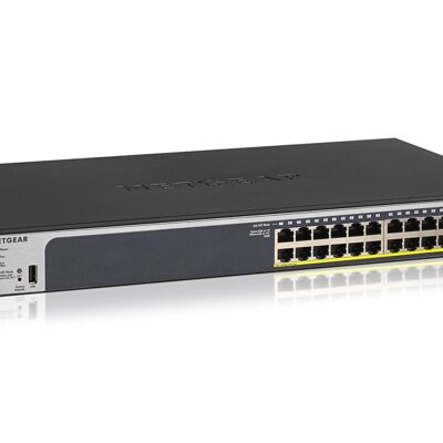 24 Port Gbit PoE Smart Switch with 4xSFP