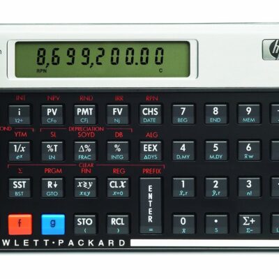 HP 12C PLATINUM Financial Calculator