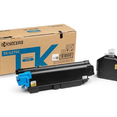 Kyocera TK5270C Cyan Toner 8K  pages