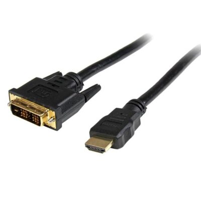 1m HDMI to DVI D Cable Black MM