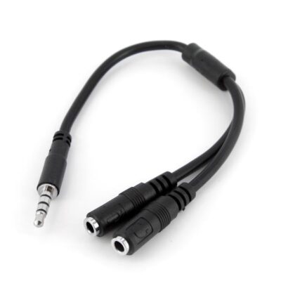 4 Pin to 2x 3 Pin 3.5mm Splitter