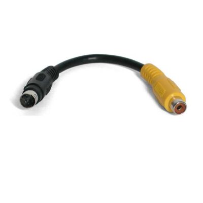 6in S Video to Composite Cable