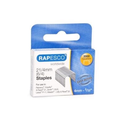 21/4mm Galvanised Staples Box 2000