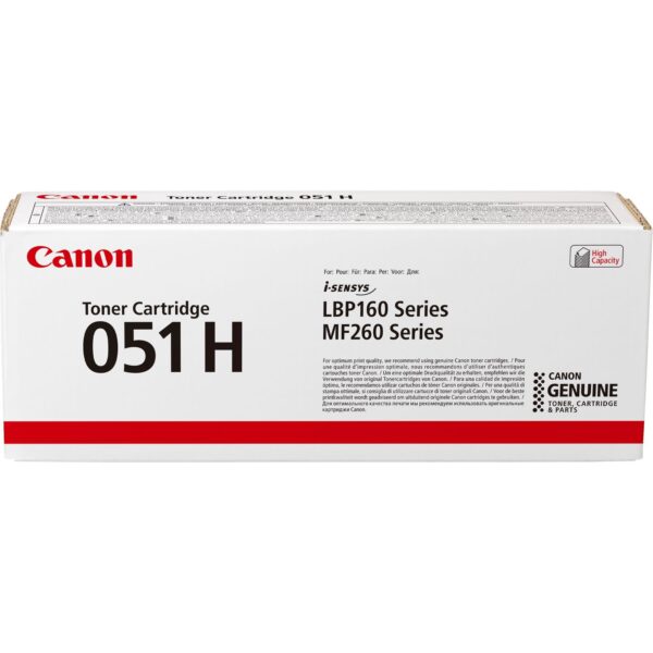 Canon 2169C002 051H Black Toner 4K Pages
