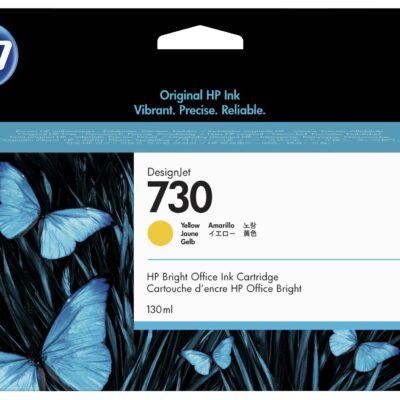 HP P2V64A NO 730 130ml Yellow Ink