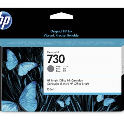 HP P2V66A NO 730 130ml Grey Ink