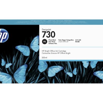 HP P2V73A NO 730 300ml Photo Black Ink