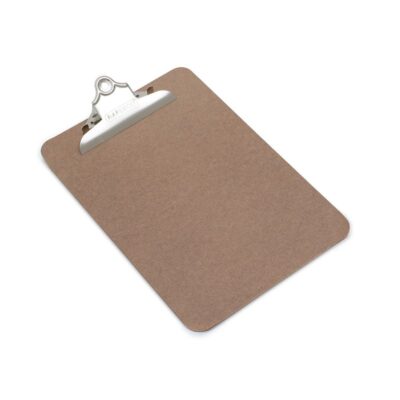 Rapesco Hardboard Clipboard A5 Brown