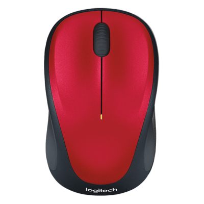 Logitech M235 Red Wireless Mouse