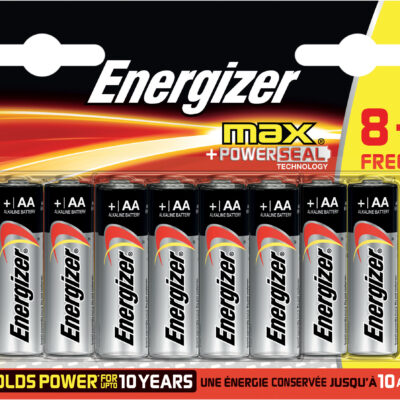 Energizer MAXE91/ AA PK8 + 4 Free
