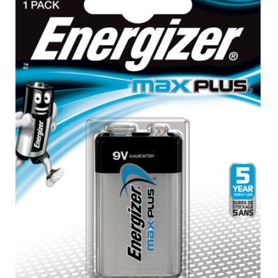 Energizer Max Plus 9V Single