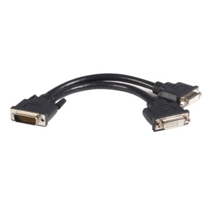 8in LFH 59 to Dual DVI I DMS 59 Cable