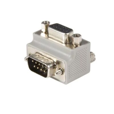 Right Angle DB9 to DB9 Serial Adapter T2