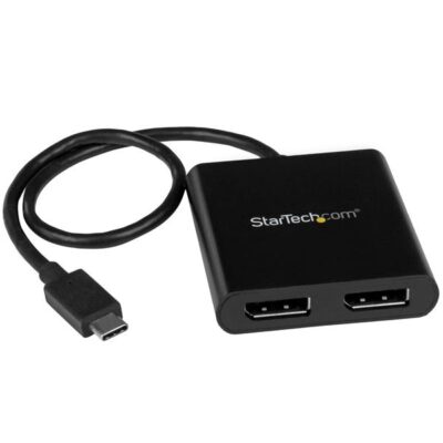 MST Hub USB C to 2 Port DisplayPort