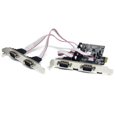 4 Port Native PCIE RS232 Serial Card