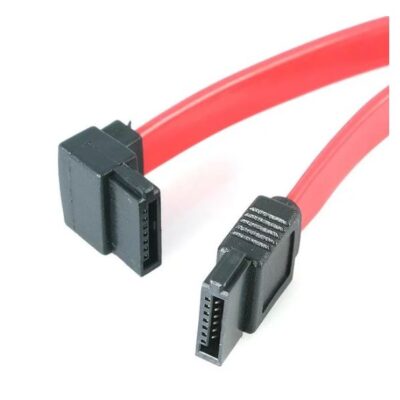 12in SATA to Left Angle SATA Cable