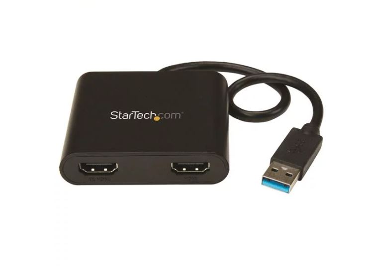 USB 3.0 to Dual HDMI Adapter 4K