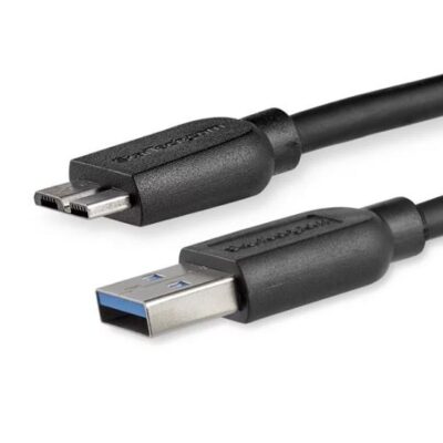 2m Slim SuperSpeed USB 3.0 Micro B Cable