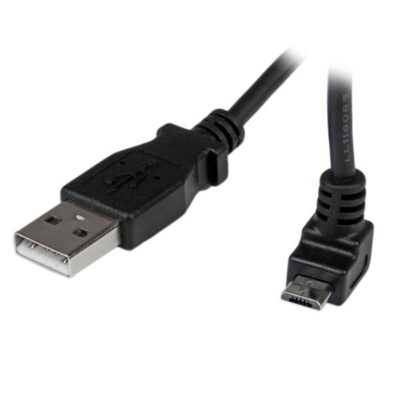 1M UP ANGLE MICRO USB CABLE