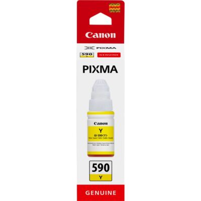 Canon 0666C001 GI490Y Yellow Ink Bottle