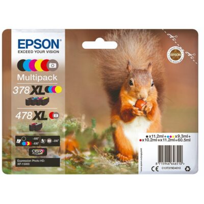 EPSON C13T379D4010 INK CART MULTI PACK