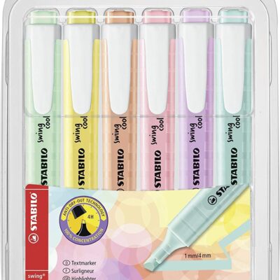 Swing Cool Pastel H/L Asstd PK6