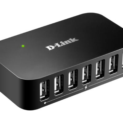 D Link Hi Speed USB 2.0 7 Port Hub