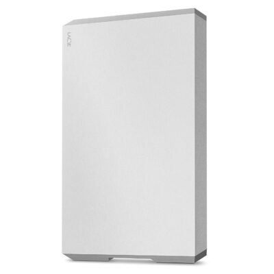 Lacie 1TB USBC Moon Silver Ext HDD