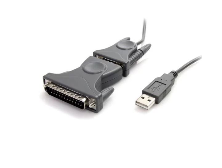 USB to RS232 DB9 DB25 Serial Adapter