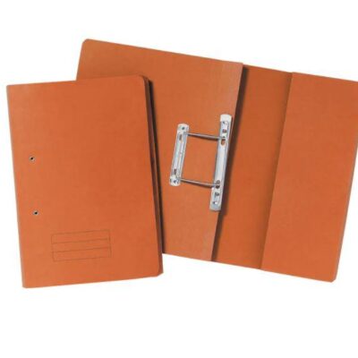 ExaCpt Pocket Spiral File FS Orange PK25