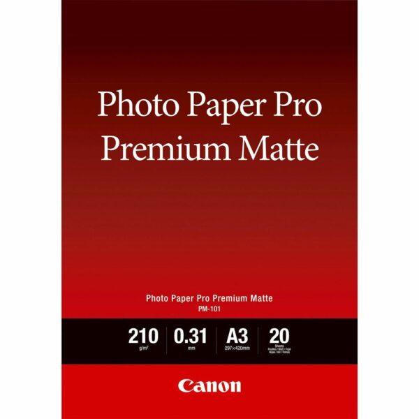 Canon 8657B006 PM101 A3 Photo Paper