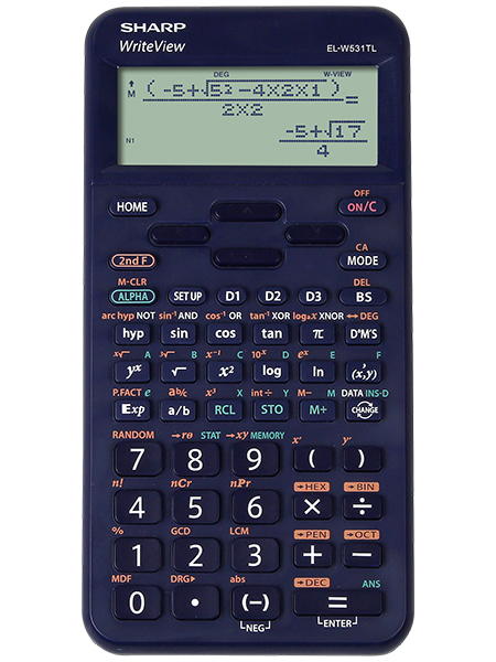 Sharp ELW531T Scientific Calculator BL
