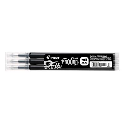 Frixion Clicker 0.5 BK Refill PK3