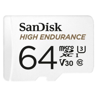 High Endurance 64GB MicroSDHC and AD
