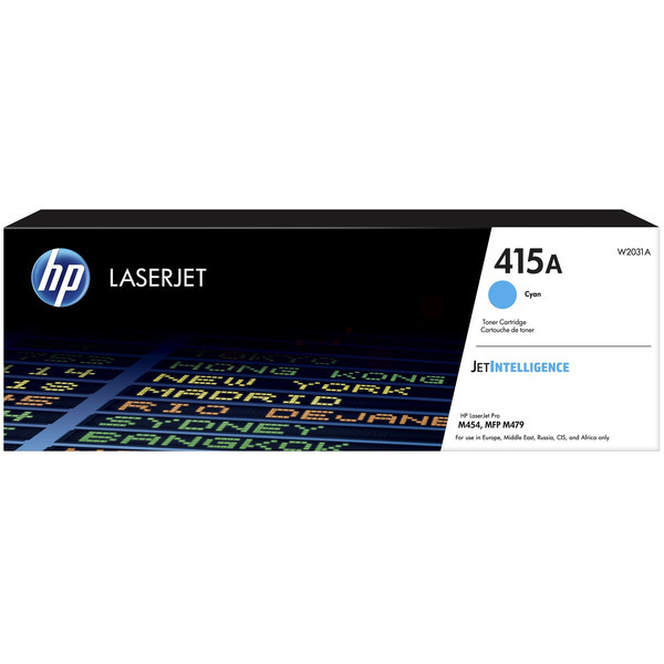 HP W2031A 415A CYAN TONER CART 2.1K