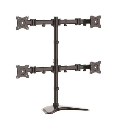 Heavy Duty Steel Quad Monitor Stand