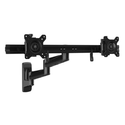 Wall Mount Dual Monitor Arm Steel