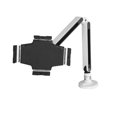 Desk Mount Tablet Stand White
