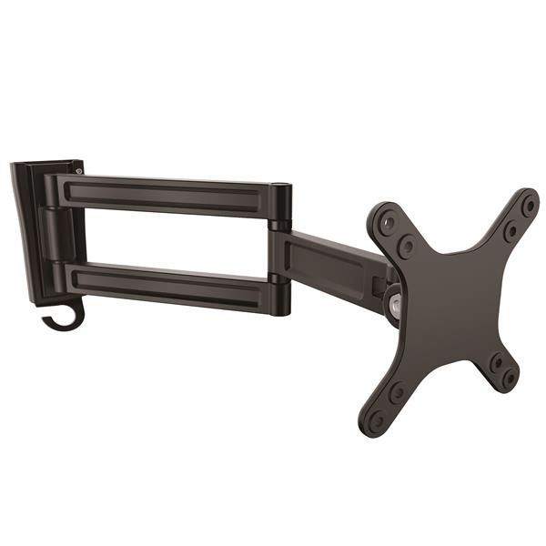 Wall Mount Monitor Arm Dual Swivel
