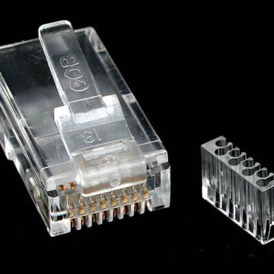 50 x Cat6 Modular Plug for Solid Wire