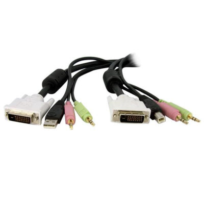 6ft 4in1 USB DVID KVM Switch Cable